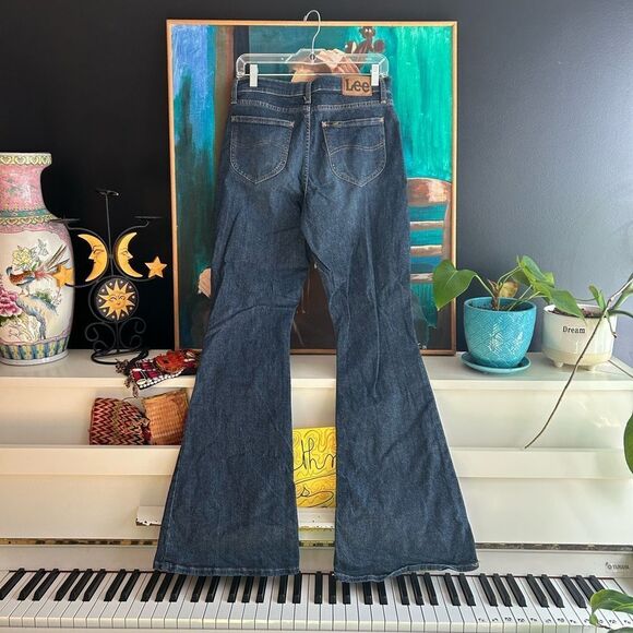 LEE Bell Bottoms Denim Jeans Pants USA 8 Medium 30"X33" - Picture 9 of 16